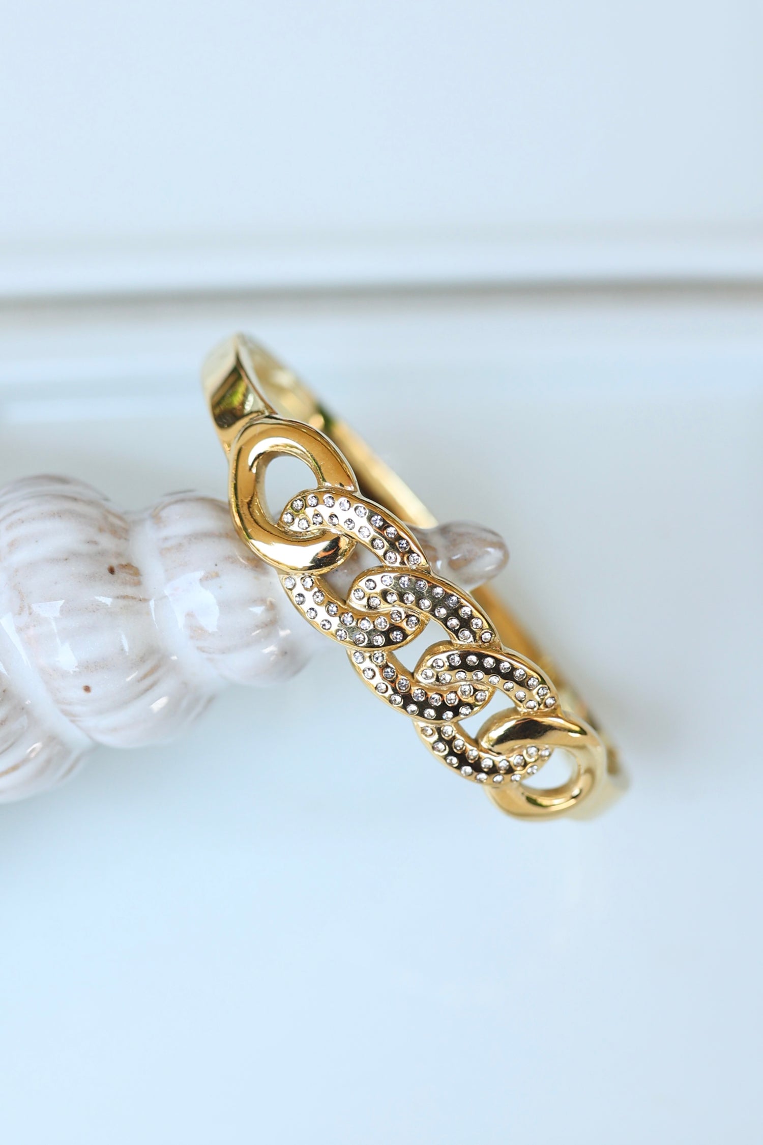 Icon Chain Luxe Kelepçe