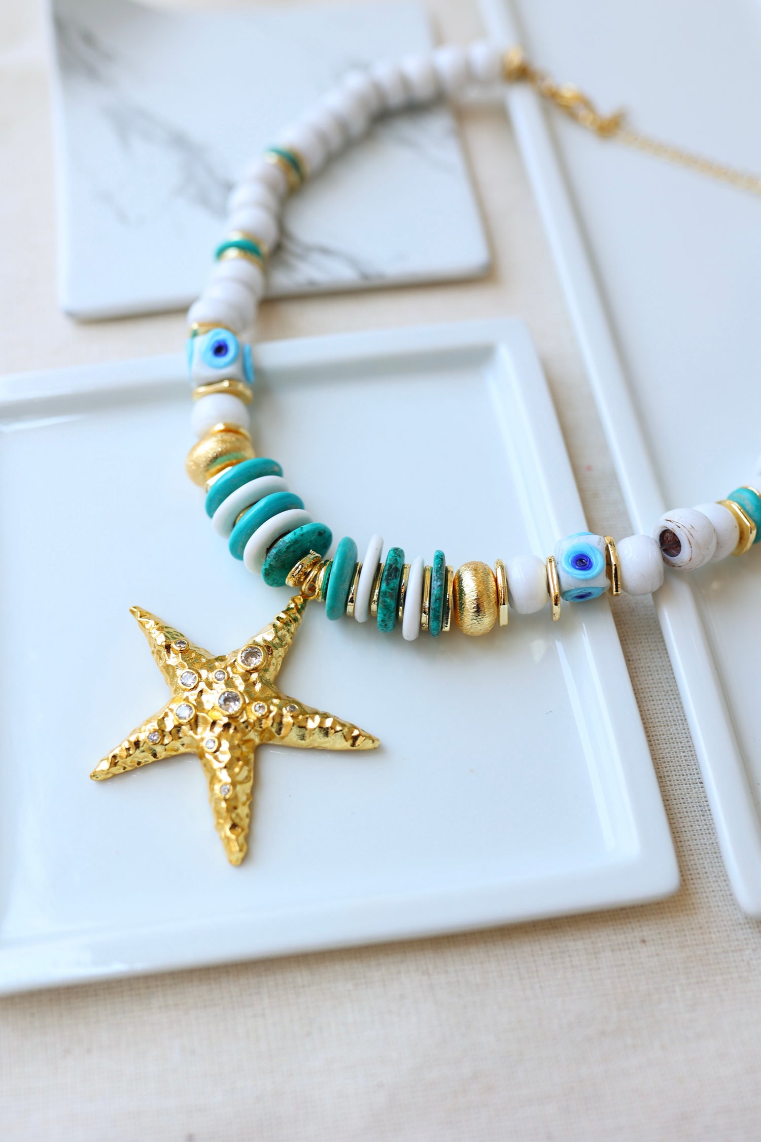 Starfish Riviera Kolye