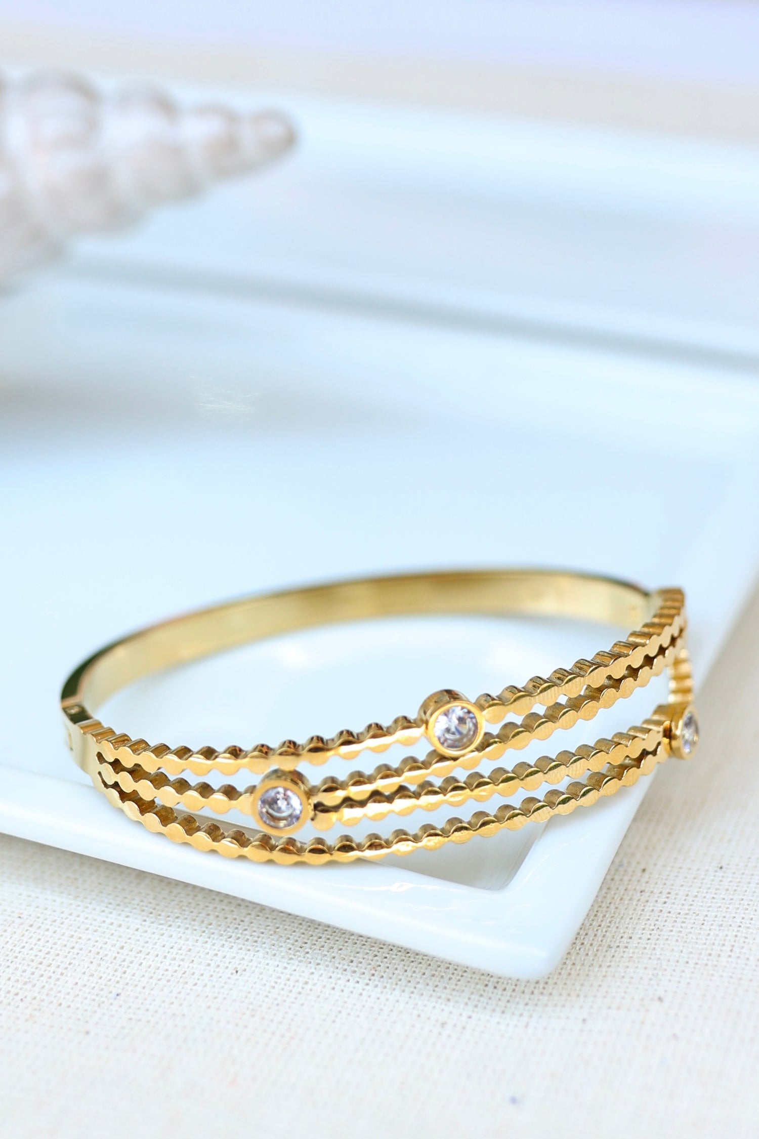 Golden Layer Shine Kelepçe