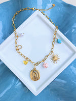 Çelik Charm Aurora Kolye - İubi Store