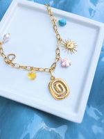 Çelik Charm Aurora Kolye - İubi Store