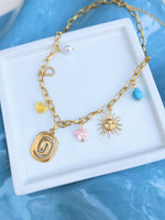 Çelik Charm Aurora Kolye - İubi Store